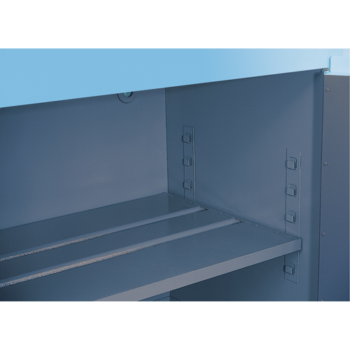 ChemCor&reg; Lined Acid/Corrosive Storage Cabinets, 30 gal., 43" x 44" x 18" Waymarc Industries Inc
