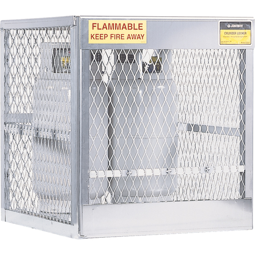 Armoires en aluminium pour bouteilles GPL, nbre de bouteilles: 4, 30" , 32" , 33-1/2" , Argent Waymarc Industries Inc