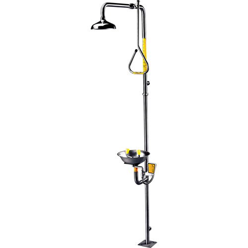 Safe-T-Zone&reg; Combination Shower & Eye/Face Wash Waymarc Industries Inc