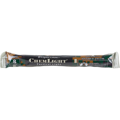 6" Cyalume&reg; Lightsticks, White, 8 hrs. Duration Waymarc Industries Inc