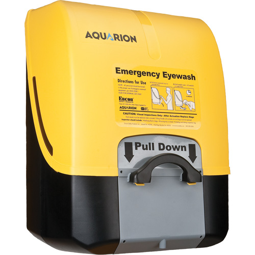 Douche oculaire autonome Aquarion, Aliment&eacute; par gravit&eacute;, Capacit&eacute; 7,4 gal., Conformit&eacute; ANSI Z358.1 Waymarc Industries Inc