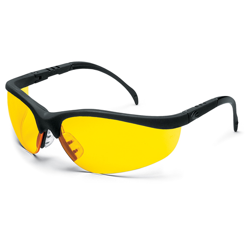 Klondike&reg; Safety Glasses, Amber Lens, Anti-Scratch, Meets/Exceeds CSA Z94.3 Waymarc Industries Inc