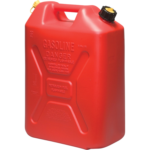 Jerricans, 5,3 gal. US/20,06 L, Rouge, Conformes aux normes CSA/ULC Waymarc Industries Inc