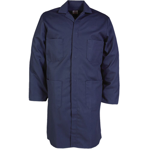 Blouses de travail 100 % coton, Coton, Taille 34, Bleu marine Waymarc Industries Inc