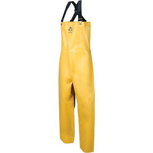Neo-Slick Chemical & Acid Resistant Rain Pants, 4X-Large, Neoprene, Yellow Waymarc Industries Inc