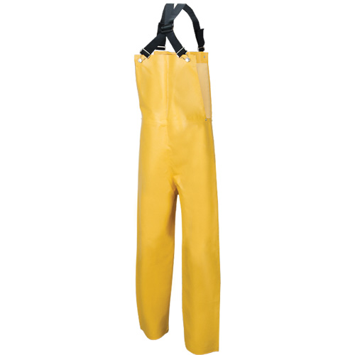 Neo-Slick Chemical & Acid Resistant Rain Pants, 4X-Large, Neoprene, Yellow Waymarc Industries Inc