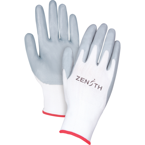 Lightweight Breathable Coated Gloves, 7/Small, Foam Nitrile Coating, 13 Gauge, Polyester Shell Waymarc Industries Inc