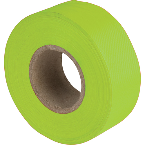 Rubans pour signalisation, 1,1875" la x 150' lo, Lime fluorescent Waymarc Industries Inc