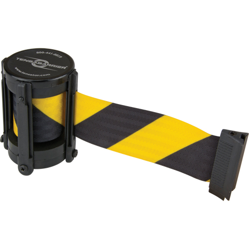 Replacement Cassettes For Advance, Outdoor & StowAway&reg; TensaBarrier&reg;, 7.5', Yellow Tape Waymarc Industries Inc