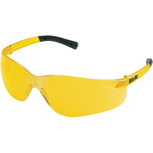 Bear Kat&reg; Safety Glasses, Amber Lens, Anti-Scratch, ANSI Z87+/Meets/Exceeds CSA Z94.3 Waymarc Industries Inc