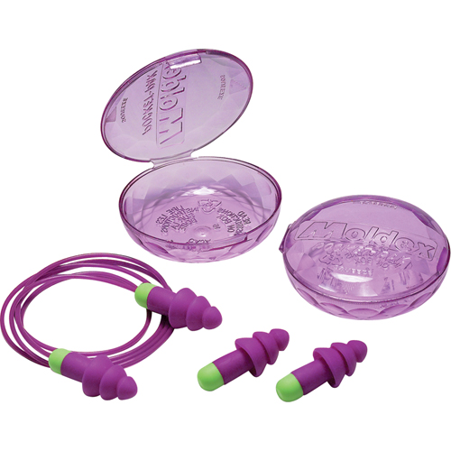 Rockets&reg; Reusable Earplugs, Corded, Bulk - Plastic Case, 27 dB NRR, One-Size Waymarc Industries Inc