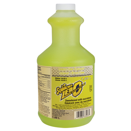 Sqwincher&reg; Boisson de r&eacute;hydratation ZERO, Concentr&eacute;, Citron-lime Waymarc Industries Inc