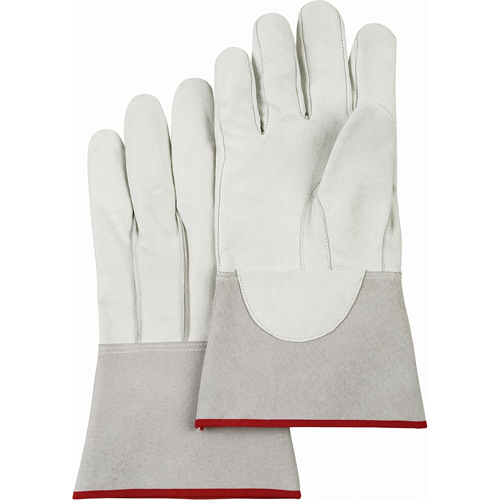 TIG Welding Gloves, Grain Pigskin, Size Medium Waymarc Industries Inc