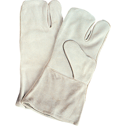 Gants de soudeur d'usage standard, Cuir de vache refendu, Taille Grand Waymarc Industries Inc