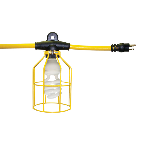 Grille protectrice de rechange en m&eacute;tal pour chaînes de lumi&egrave;res moul&eacute;es et robustes Waymarc Industries Inc