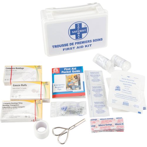 First Aid Kit, Class 1 Medical Device, Plastic B Waymarc Industries Inc