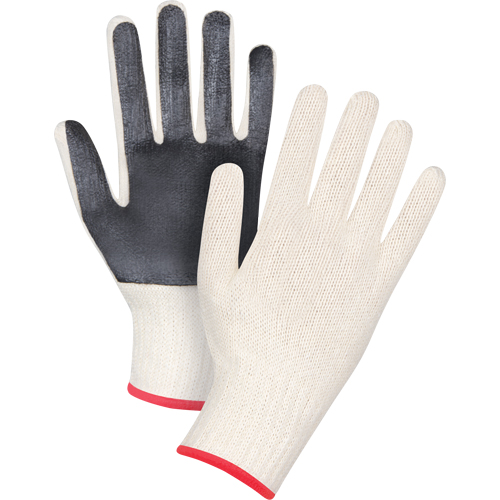 Palm-Coated String Knit Gloves, Poly/Cotton, Single Sided, 7 Gauge, Small Waymarc Industries Inc