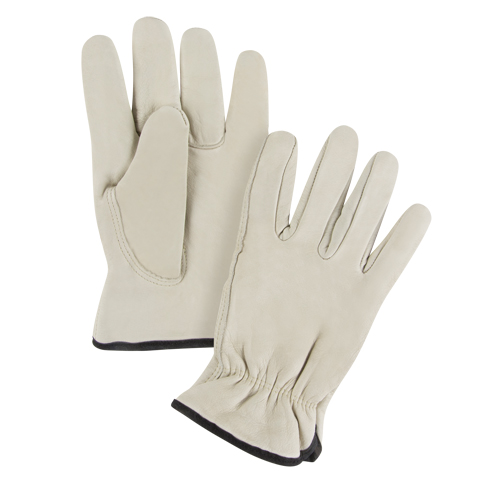 Gants de conducteur doubl&eacute;s pour l'hiver, T-Grand, Paume en Cuir fleur de vache, Molleton Waymarc Industries Inc
