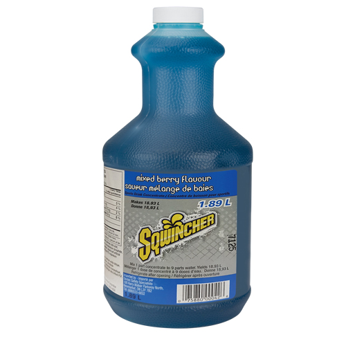 Sqwincher Boisson de r&eacute;hydratation, Concentr&eacute;, M&eacute;lange de baies Waymarc Industries Inc