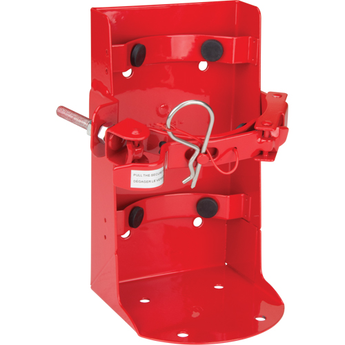 Vehicle Bracket For Fire Extinguishers, Fits 5 lbs. Waymarc Industries Inc