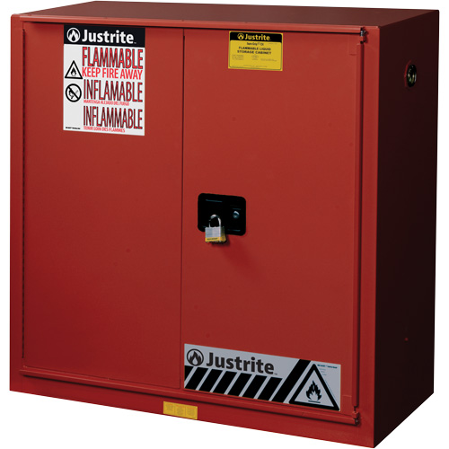 Armoire de s&eacute;curit&eacute; pour la peinture et les encres combustibles EX Sure-Grip, 40 gal., 3 tablettes Waymarc Industries Inc