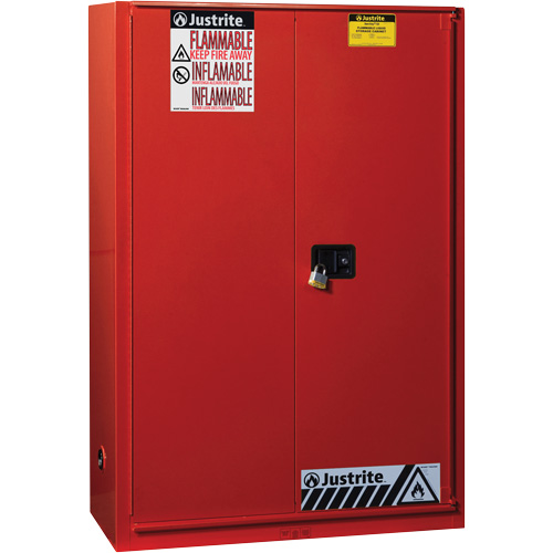 Armoire de s&eacute;curit&eacute; pour la peinture et les encres combustibles EX Sure-Grip, 60 gal., 5 tablettes Waymarc Industries Inc
