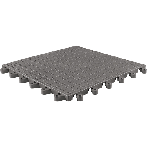 Tapis ErgoDeck Soft No 566, PVC, 1-1/2' la c, 1-1/2' lo, 7/8" &eacute;paisseur, Charbon Waymarc Industries Inc