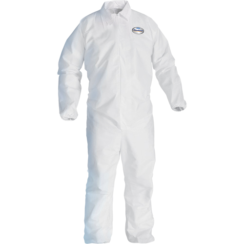 Kleenguard A40 Coveralls, Medium, White, Microporous Waymarc Industries Inc