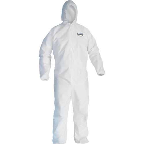 Kleenguard A40 Coveralls, Medium, White, Microporous Waymarc Industries Inc