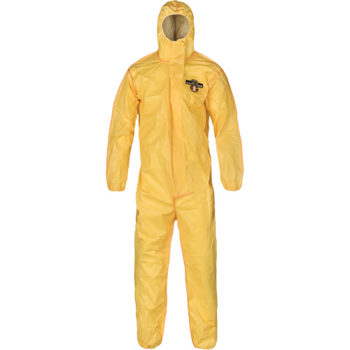 ChemMax 1 Coveralls, Small, Yellow Waymarc Industries Inc