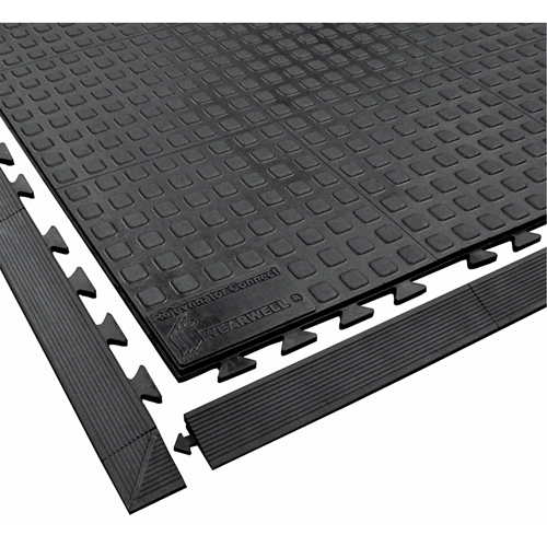 Tapis Rejuvenator Connect No 502, Polyur&eacute;thane, 3' la c, 3' lo, 5/8" &eacute;paisseur, Noir Waymarc Industries Inc