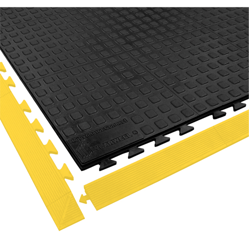 Tapis Rejuvenator Connect No 502, Polyur&eacute;thane, 3' la c, 3' lo, 5/8" &eacute;paisseur, Noir Waymarc Industries Inc
