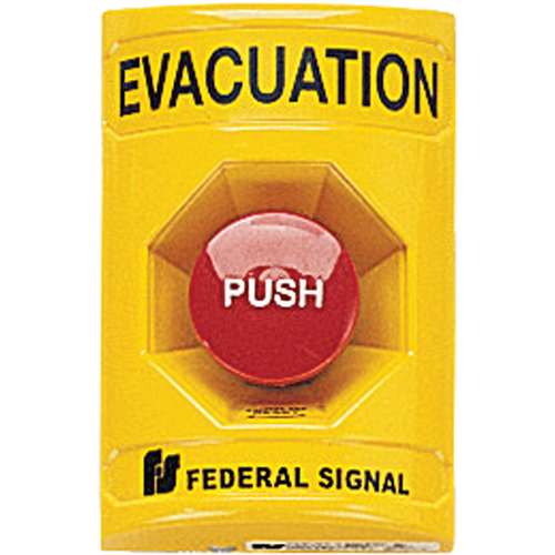 Push Button Station -For Vandal-resistant Activation Of Emergency Systems Waymarc Industries Inc