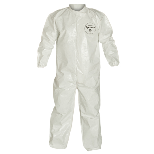Tychem&reg; 4000 Coveralls, Medium, White Waymarc Industries Inc