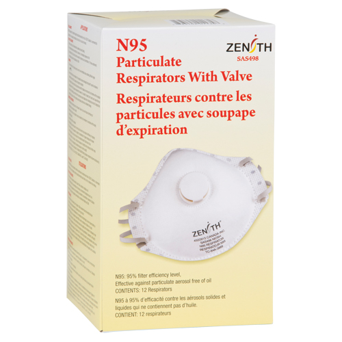 Particulate Respirators, N95, NIOSH Certified, Medium/Large Waymarc Industries Inc