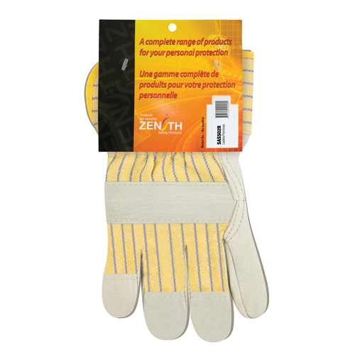 Standard-Duty Dry-Palm Fitters Gloves, Ladies, Grain Cowhide Palm, Cotton Inner Lining Waymarc Industries Inc