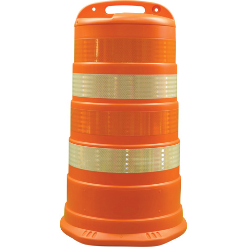Barils pour canalisation du trafic Trailboss, Hauteur 41,27'', Orange Waymarc Industries Inc