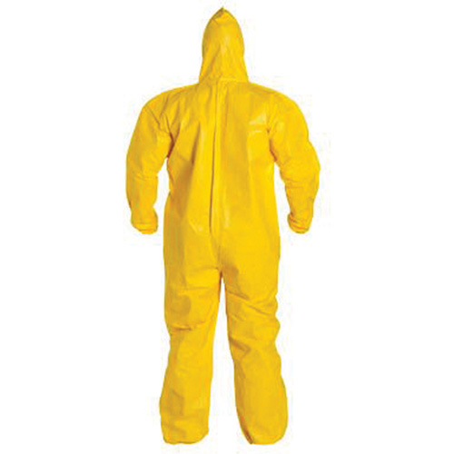 Combinaison &agrave; capuchon, Tychem 2000, 3T-Grand, Jaune Waymarc Industries Inc