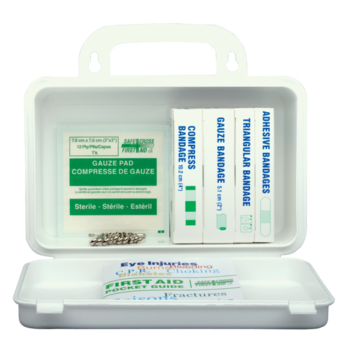 Recharge pour trousse de luxe &agrave; la r&eacute;glementation de premiers soins, WSIB Ontario, Classe 1 Waymarc Industries Inc