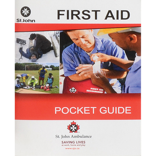 Guides de premier soins de l'ambulance Saint-Jean Waymarc Industries Inc