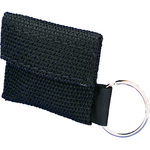 CPR Faceshields In Pouch with Key Ring, Single Use Faceshield, Class 2 Waymarc Industries Inc