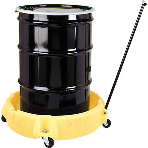 Socles roulants Spill Scooter, 35" dia. x 9" h, Cap. de d&eacute;versement 11 gal. US Waymarc Industries Inc