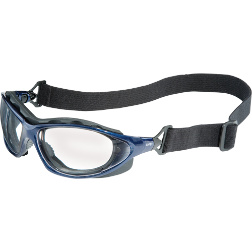 Uvex HydroShield&reg; Seismic&reg; Safety Goggles, Clear Lens, Anti-Fog/Anti-Scratch, Closed Vent Waymarc Industries Inc