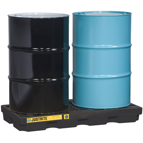 EcoPolyBlend Accumulation Centers, 24 US gal. Spill Capacity, 49" x 25" x 5.5" Waymarc Industries Inc