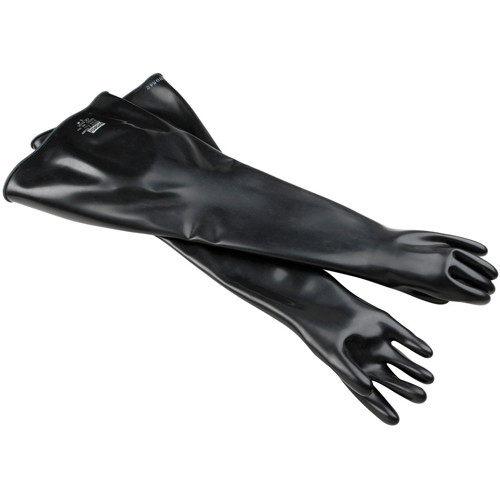 Ambidextrous Glove, Size X-Large/10, 32" L, Butyl Rubber, 30-mil Waymarc Industries Inc