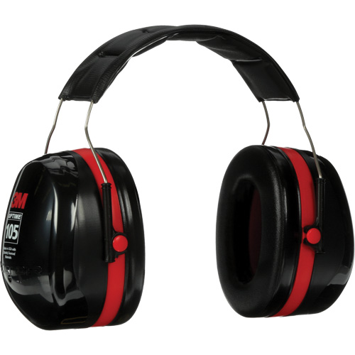 Peltor Optime 105 Series Earmuffs, Headband, 30 NRR dB Waymarc Industries Inc
