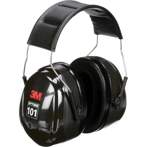 Peltor Optime 101 Series Earmuffs, Headband, 27 NRR dB Waymarc Industries Inc