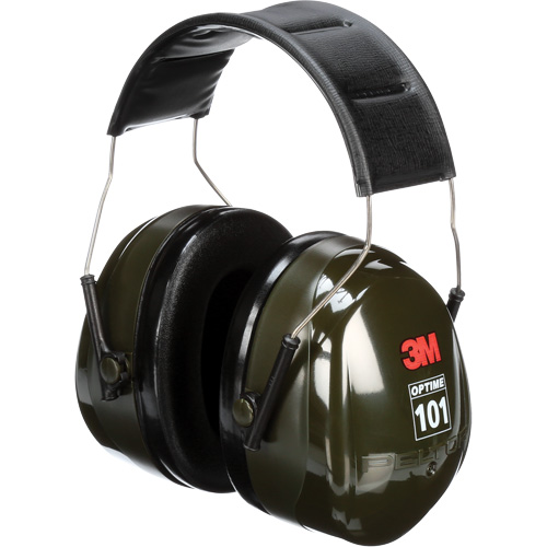 Peltor Optime 101 Series Earmuffs, Headband, 27 NRR dB Waymarc Industries Inc