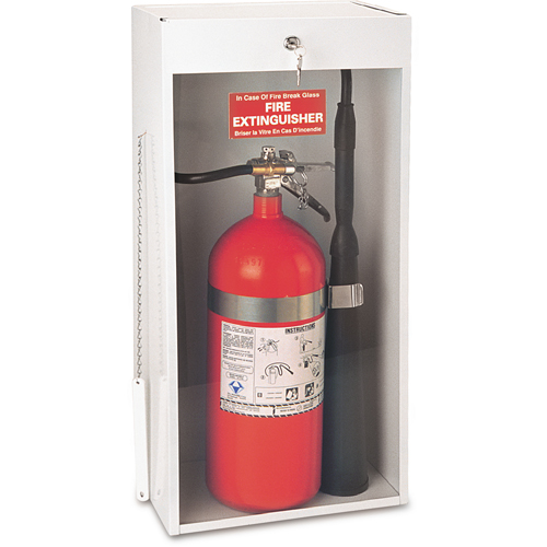 Armoires pour extincteurs mont&eacute;es sur surface, 14,125" la x 30,125" h x 9,0625" p Waymarc Industries Inc