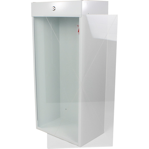 Plastic Front Replacement Part for Surface-Mounted Fire Extinguisher Cabinet Waymarc Industries Inc